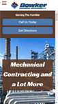 Mobile Screenshot of bowkermechanical.com